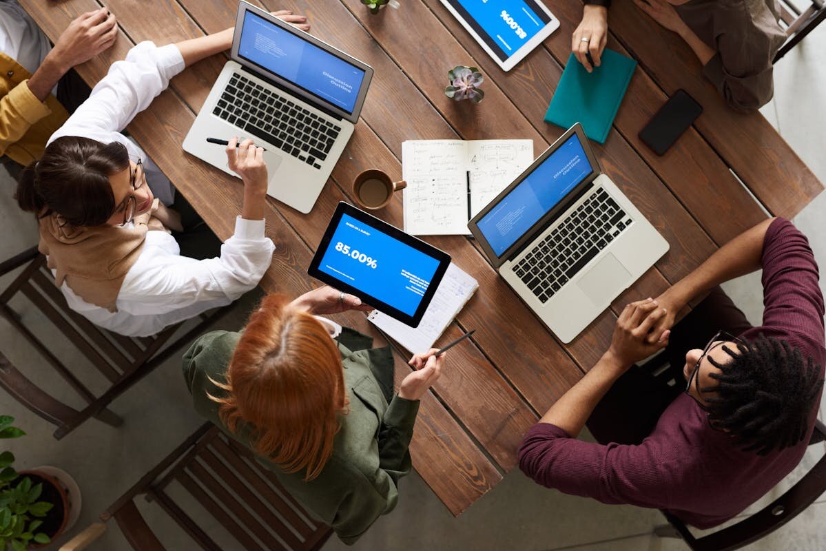 Technology Team Working
